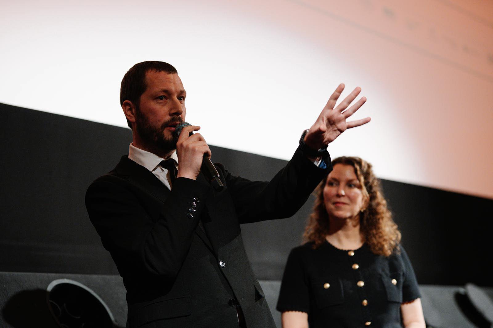 Mstyslav Chernov during the F:ACT Award at CPH:DOX.
