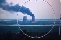 Russians set fire to Zaporizhzhya nuclear power plant