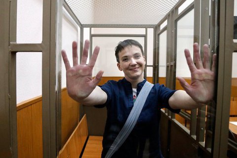Russia sentences Savchenko to 22 years in prison