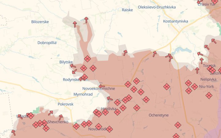 DeepState: Russian forces make further gains in the Dobropillya area