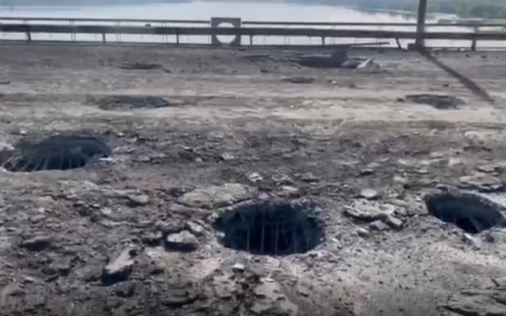 OC South: Kherson's Antonivskyy bridge rendered impassable
