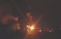 Defence forces hit oil depot in Kaluga Region of Russia