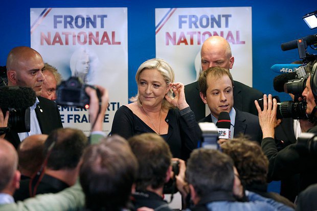 National Front president Marine Le
Pen