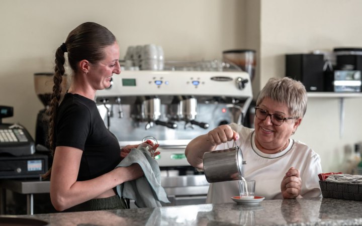 Tamara Shpatar, the Ukrainian sandwich bar owner in Spain who employs women who fled the war