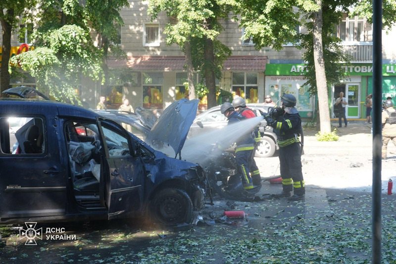  Sumy, aftermath of Russian attack