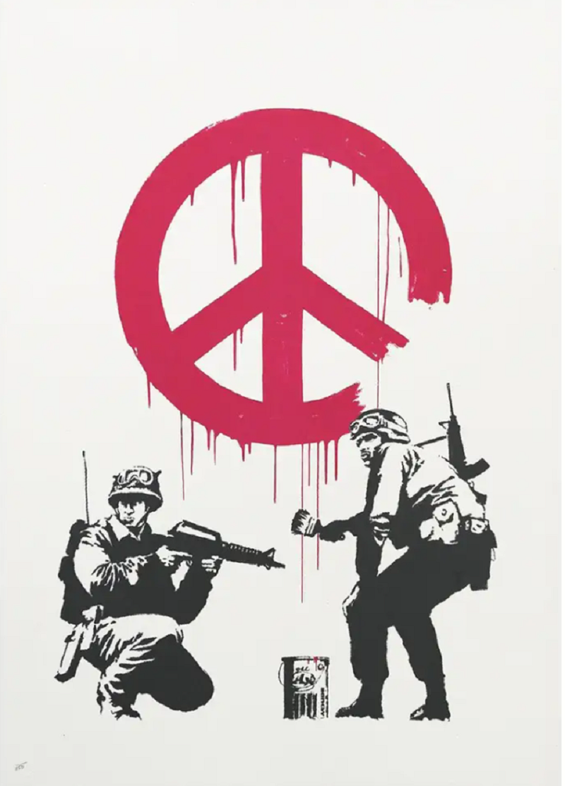 Banksy &quot;CND Soldiers&quot; 2005