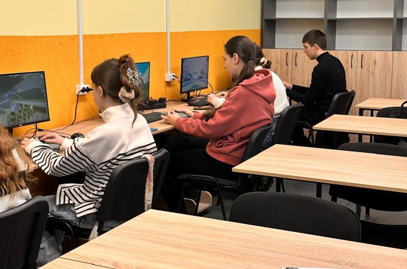 A centre where students are taught the subject ‘Defence of Ukraine’.