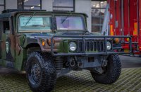 Luxembourg hands over Humvee vehicles to Ukraine