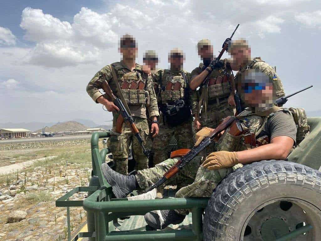 DIU Special Forces during the evacuation from Afghanistan