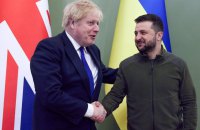 Johnson arrived to Kyiv and met with Zelenskyy