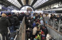 More than 800,000 refugees have left Ukraine, according to the Office of the United Nations High Commissioner for Refugees