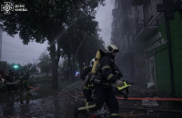 Russian military strikes Kyiv with ballistic missile and drones: two killed, seven injured