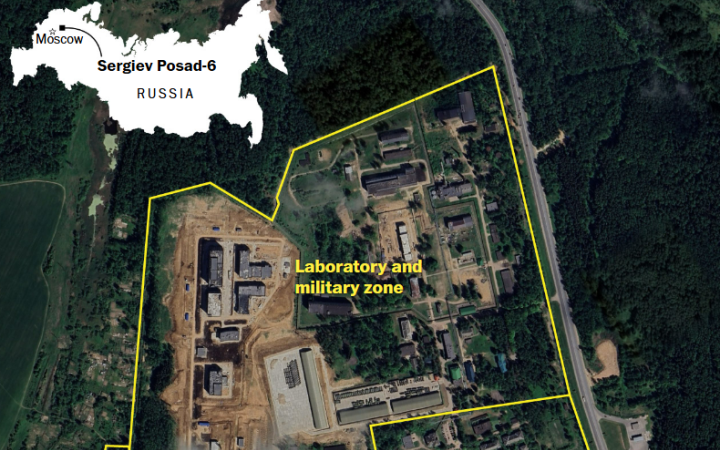 WP: construction of laboratory complex on territory of former bioweapons centre in Russia