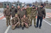 Twelve more Ukrainians released in POW exchange