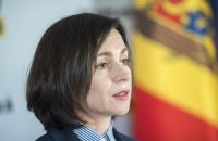 Sandu calls on russia to withdraw troops from Moldova's Dniester region