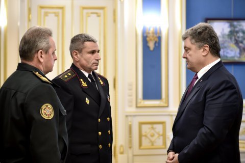 President appoints acting Ukrainian Navy commander