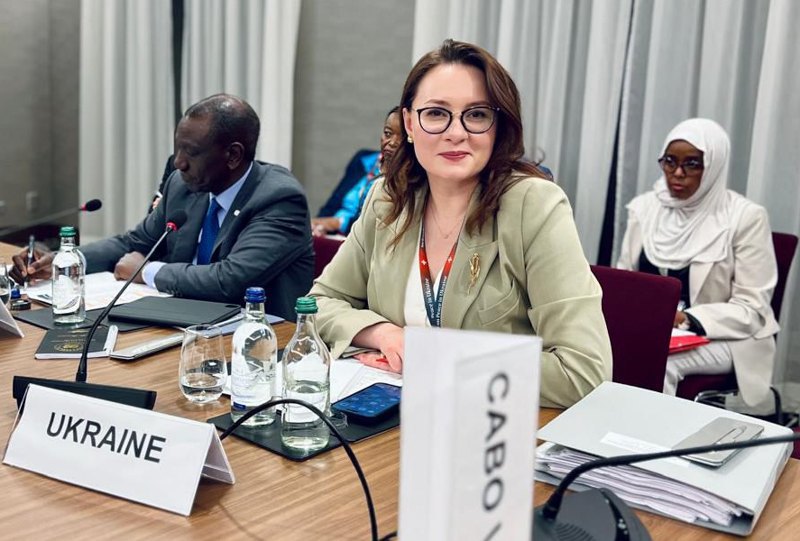 Yuliya Svyrydenko at the Peace Summit