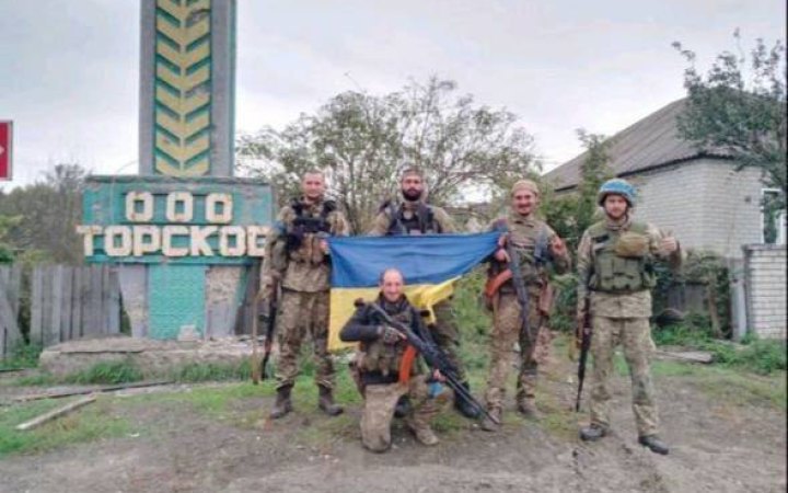 Ukrainian troops liberate Torske village in Donetsk Region