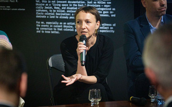 Ukrainian and German artists discuss remembrance culture at Kyiv’s World War II Museum