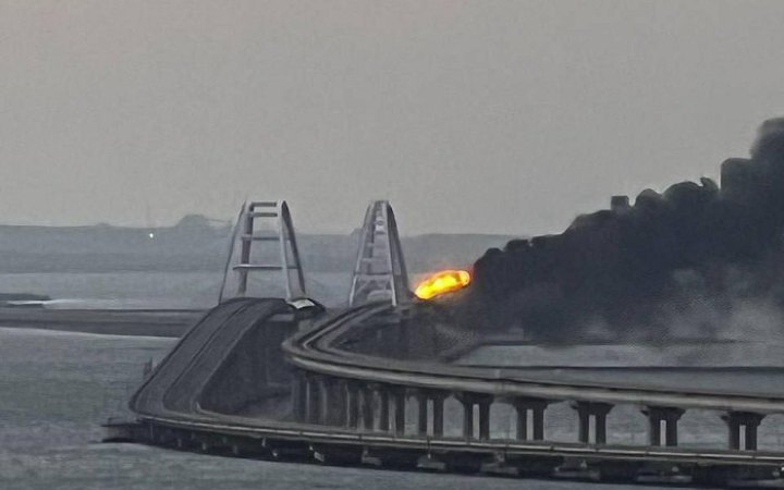 Operational Command South on Crimean Bridge fire: "We don't mind"