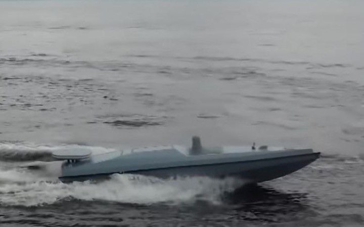 One of new modifications of Magura maritime drones is equipped with air-to-air missiles
