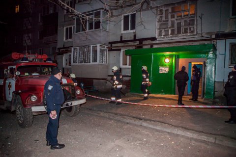 Police officer hurt by explosion in Dnipro