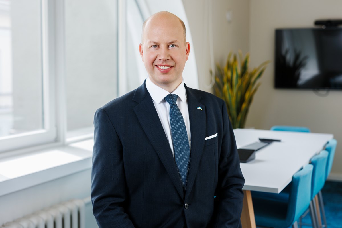 Minister of Internal Affairs of Estonia Igor Taro