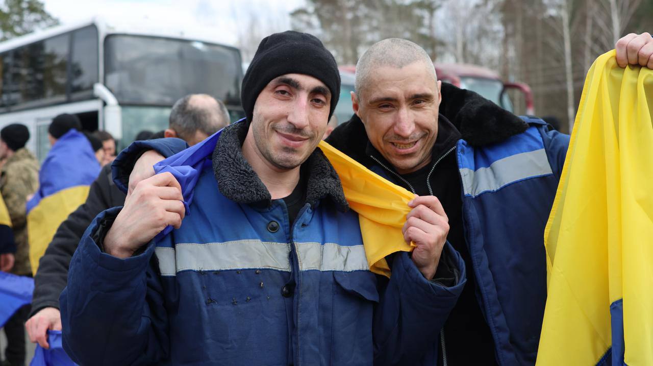  Returned Ukrainian defenders