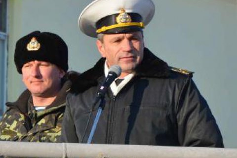 Ukrainian navy chief snubs Putin's proposal to return military equipment from annexed Crimea