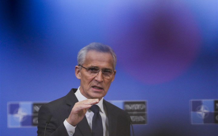 Stoltenberg: "NATO will continue to stand for Ukraine as long as it takes. We will not back down." 