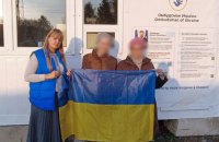 Civilian woman, her sister returned from Russian captivity