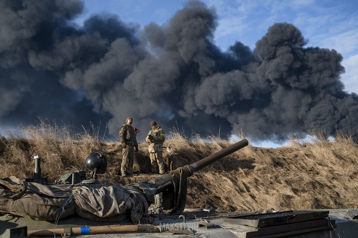 Battles near Kyiv, 6 March, 2023.