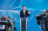 NATO chief: Russia masses troops along Ukrainian border