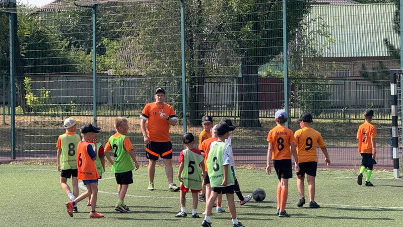 Free football club for children in the Zaporizhzhya Region.