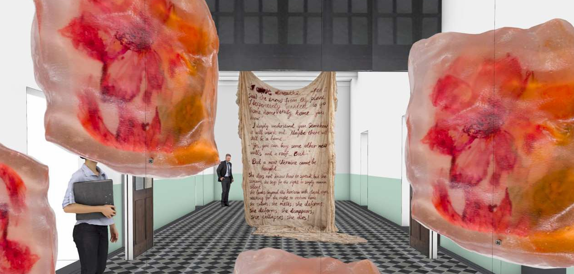 Visualisation of the pavilion