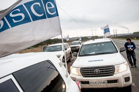 OSCE reports trafficking of manpower and weapons from Russia to Donbas