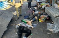 Russian occupiers shell Avdiyivka market, there are dead and wounded