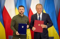Ukraine, Poland sign security agreement allowing intercept of Russian missiles, drones