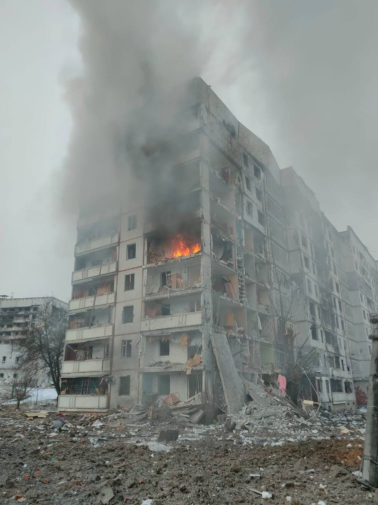 Consequences of the Kharkiv shelling