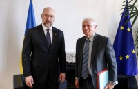 Ukraine interested in EU military mission, PM tells Josep Borrell