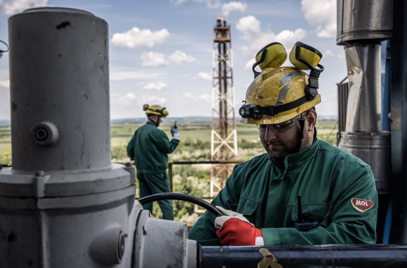 Danube Oil Refinery MOL, Hungary.