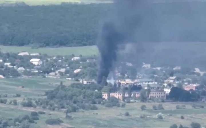 Russian military unit HQ destroyed in Kharkiv Region