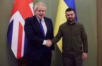 Zelenskyy thanks Johnson for supporting Ukraine