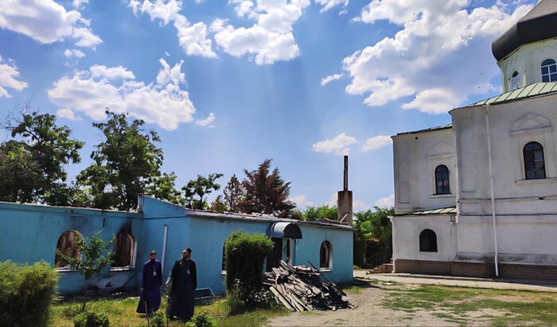 The St Illya Monastery of the Severodonetsk diocese in Varvarivka