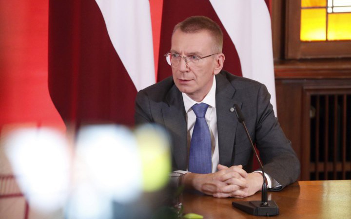 Latvian President urges EU to transfer €300bn of frozen Russian assets to Ukraine