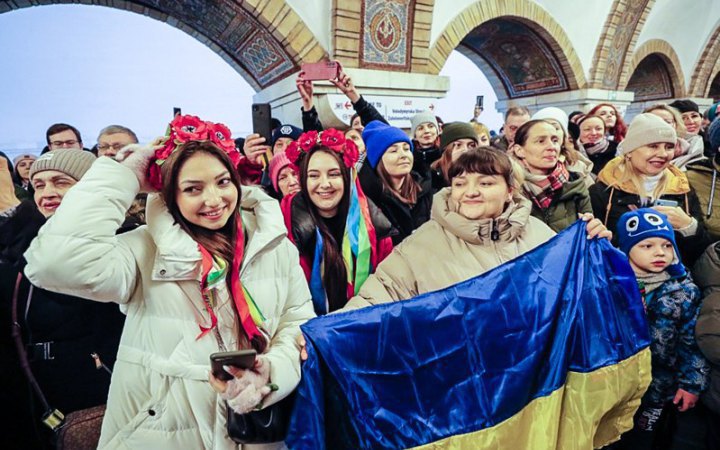 Ukrainian is considered native by 78% of respondents