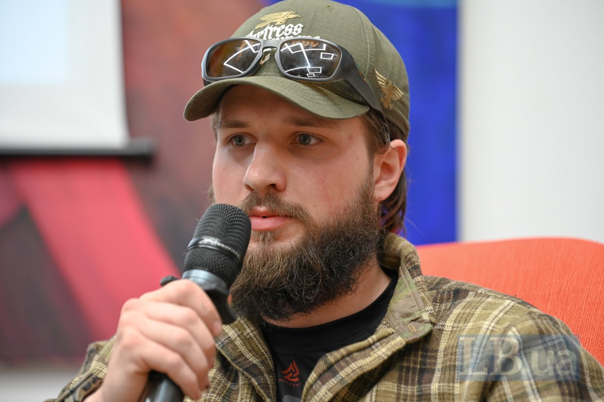 Chief Sergeant of the 2nd Battalion of the 12th Special Purpose Brigade Azov Brigade, call sign “Woody”