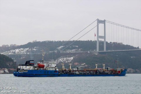 Ukraine impounds ship suspected of supplying fuel to Russian fleet