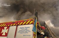 Fire at Warehouse in Brovary District, Kyiv Region Extinguished After Nearly a Day