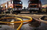 Slight Ammonia Level Exceedance Recorded at Fire Site After Strike on Warehouses Near Brovary
